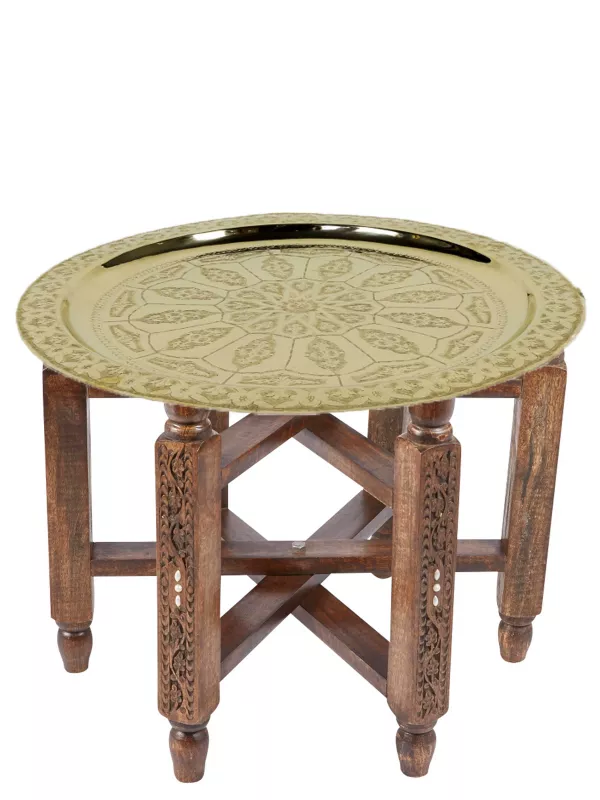 Orientalisches Tischgestell Holz 