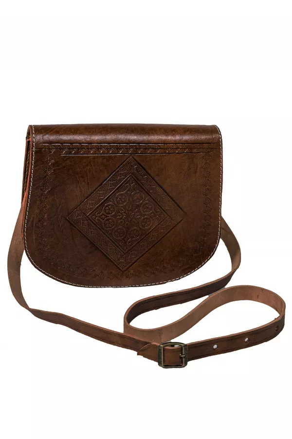 Leather Handbag Boho Style Shoulder Bag - Nomad&Fashion