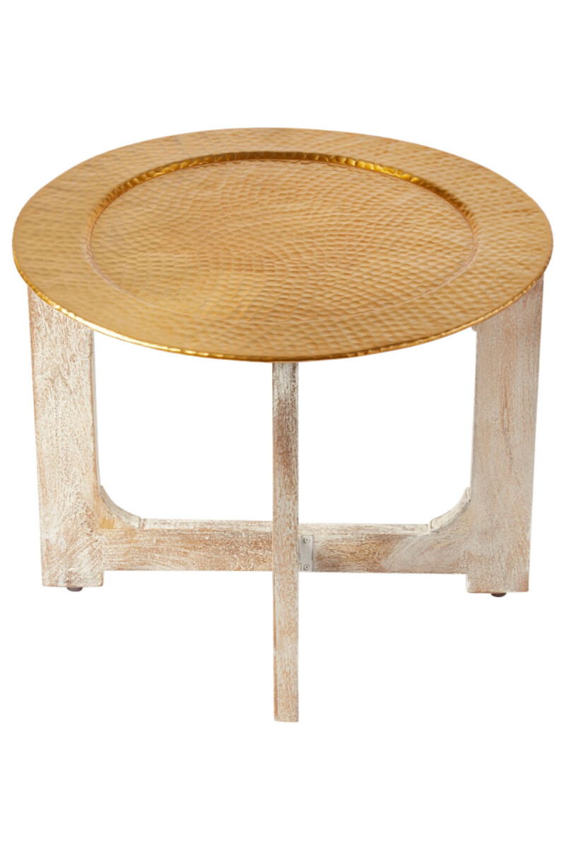 Orientalischer Couchtisch Cadiz Wei&szli box