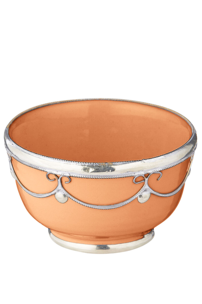 Orientalische Keramik Fingerfood Schale Miranda Braun