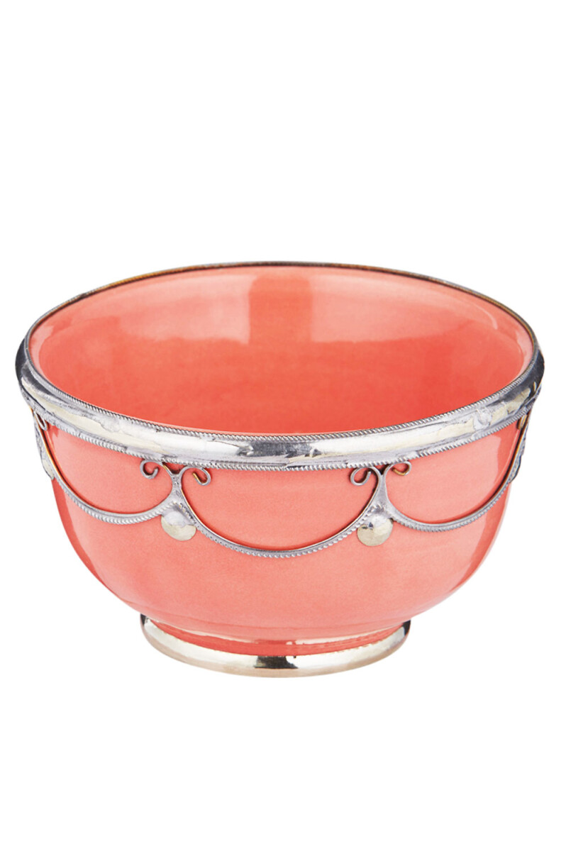 Orientalische Keramik Fingerfood Schale Miranda Rosa