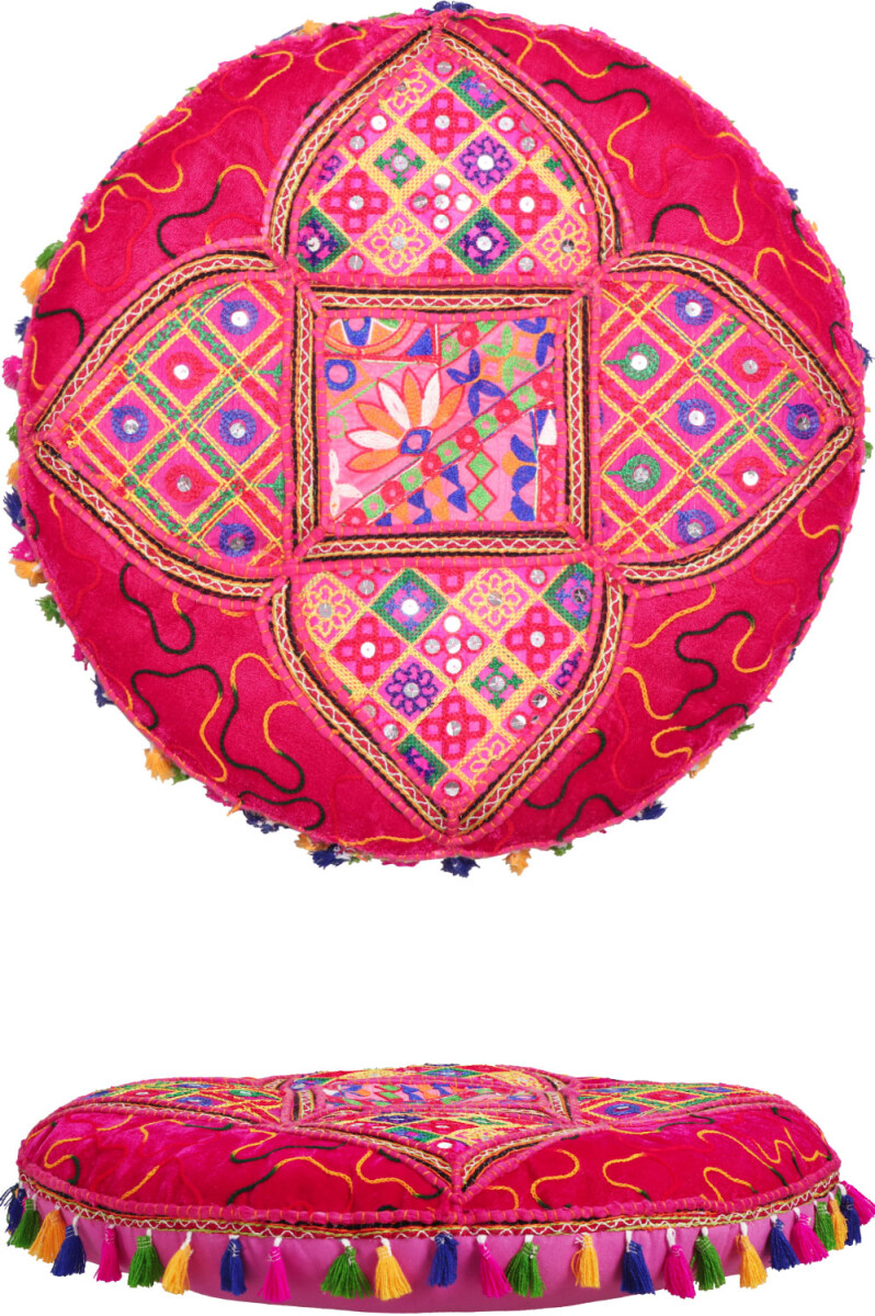 Orientalische Bodenkissen Sitzkissen Dekoration Bahri Pink