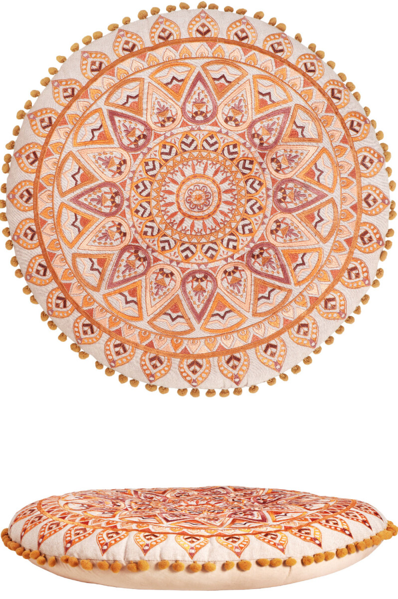 Bodenkissen Sitzkissen Dekoration Orientalisch Aziza Braun
