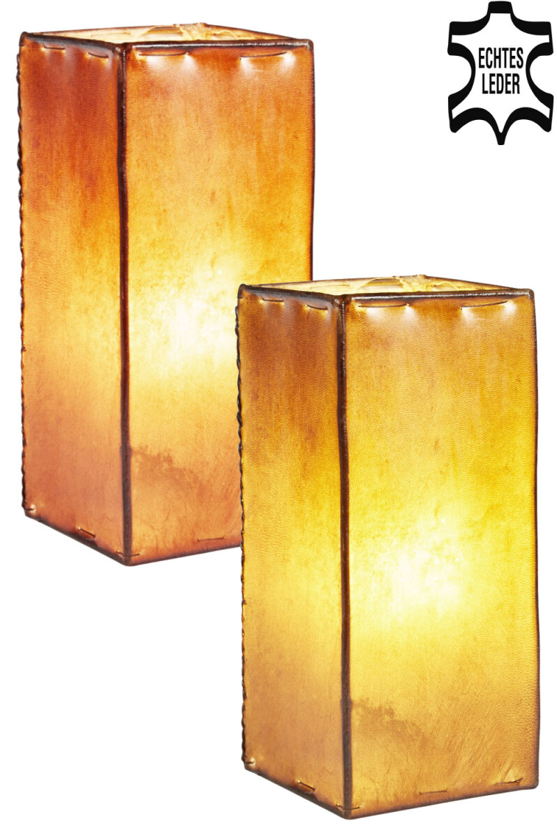 Lot de 2 lampes de chevet / lampes de ta box