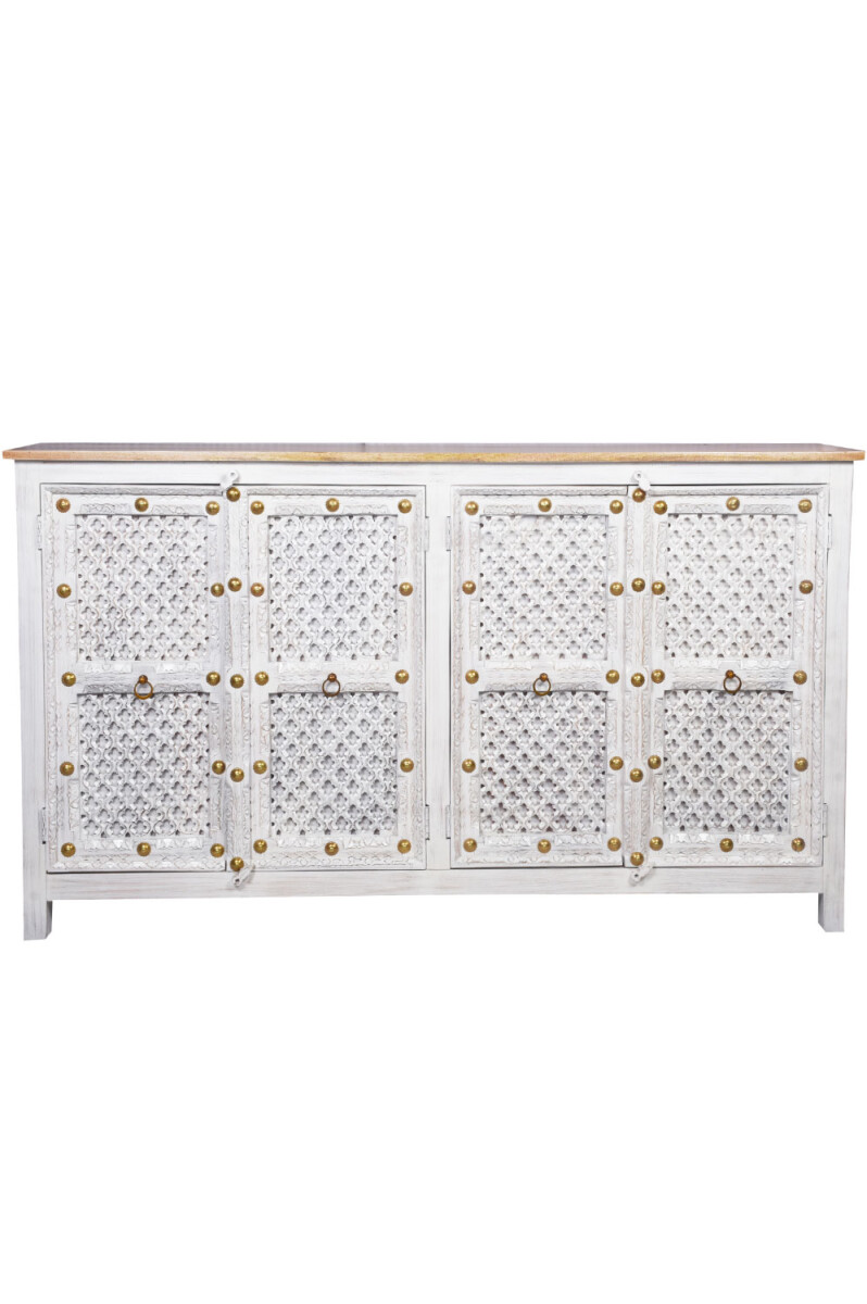 Buffet vintage en bois massif Hamdi 180  box