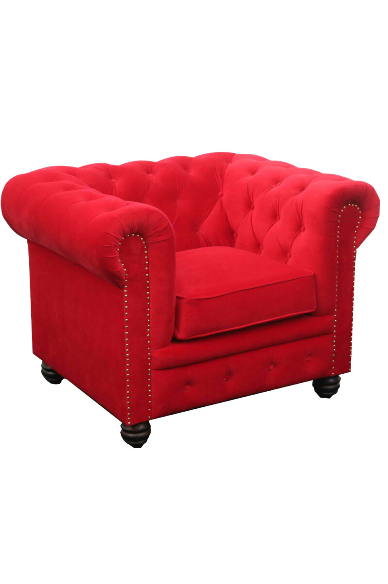 Fauteuil-canapé Chesterfield en v box