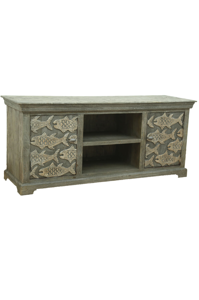 Nord Design TV Fernseh Massivholz Schrank Shahin