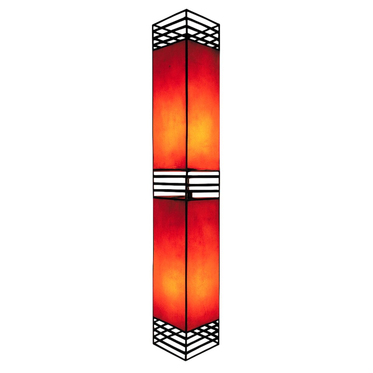 Lampe sur pied Orient Koutoubia rouge 12 box