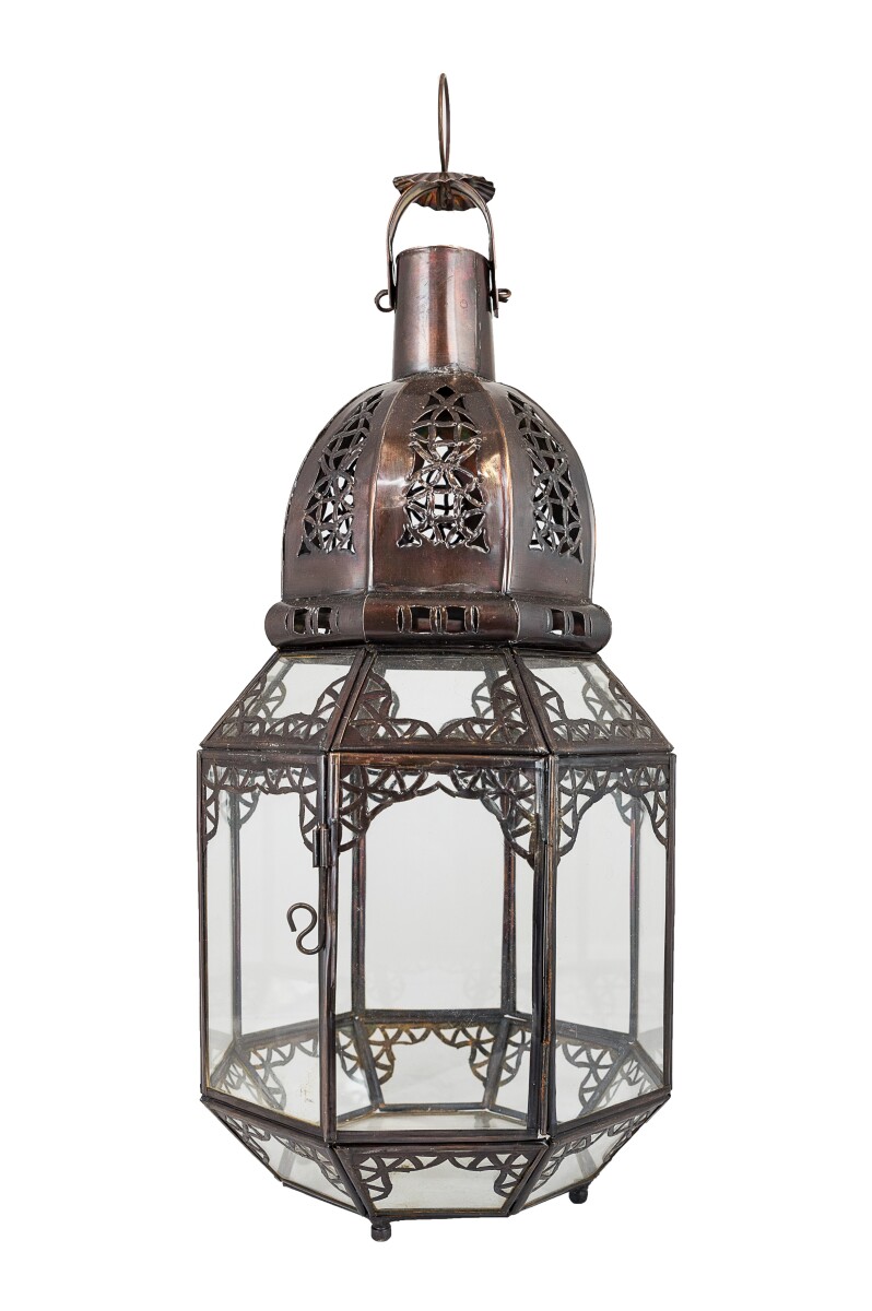 Lanterne méditerranéenne Haifa transparente 40