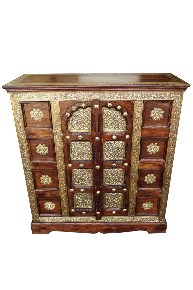 Indische Holzkommode Vikram