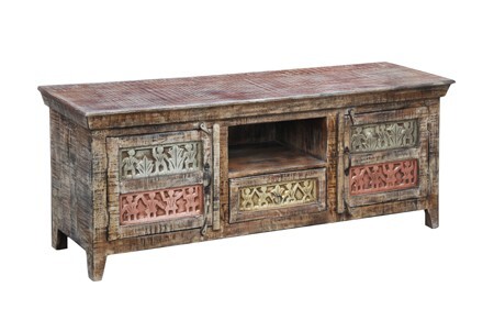 Landhaus Vintage fernsehtisch Tv Tisch Cagla - 150cm