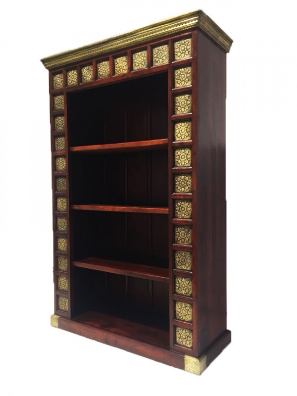 Indischer Regal Messing verziert Maway box