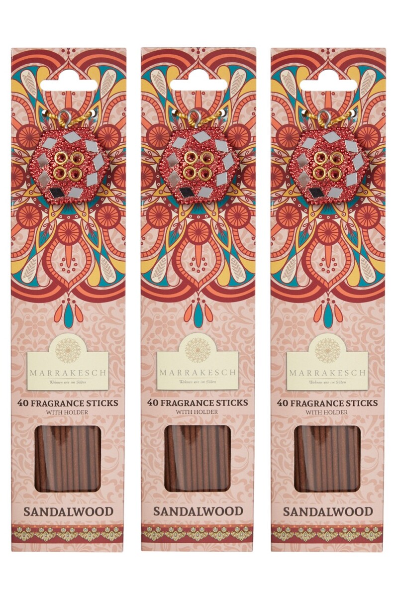 3er Set Räucherstäbchen Sandelholz
