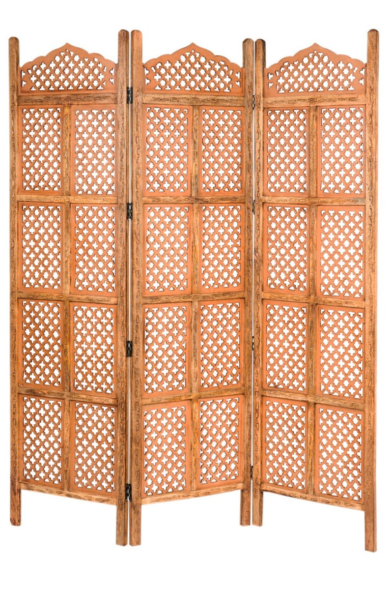 Holz Paravent Raumteiler Raumtrenner Ori box