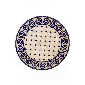 Table en mosaïque marocaine « Spirale »...