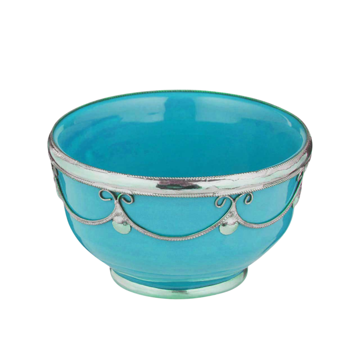 Orientalische Keramik Fingerfood Schale Miranda Blau