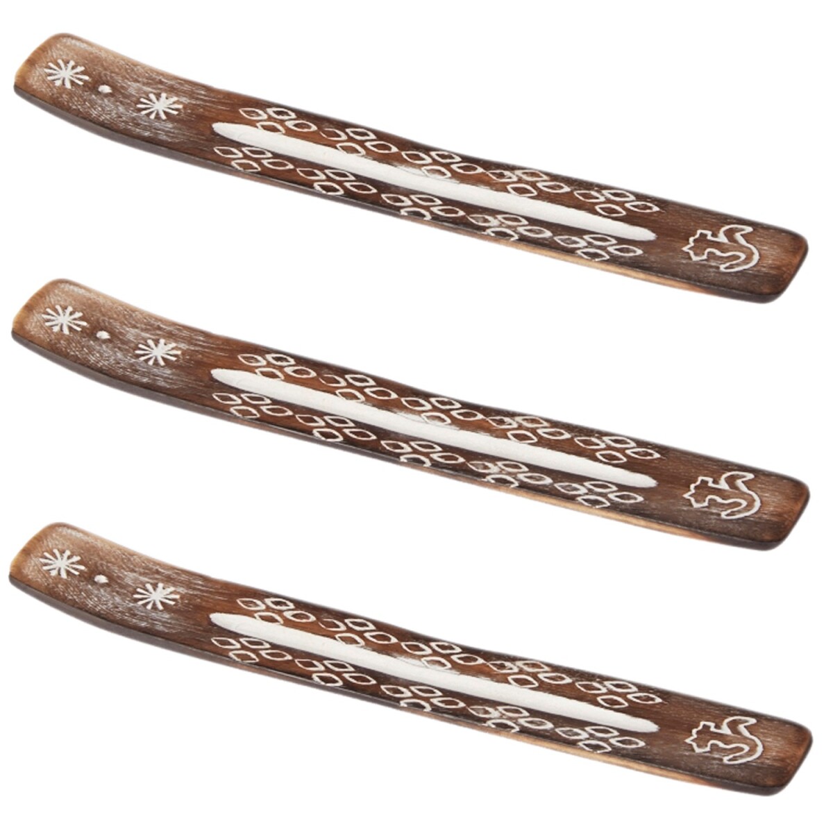 3er Set Räucherstäbchenhalter Kalea