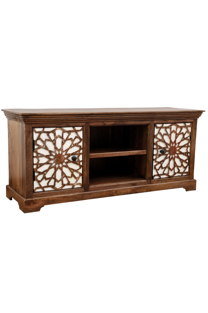 Marokkanische Deko Fernsehschrank TV Hifi Schrank Rabat 150c