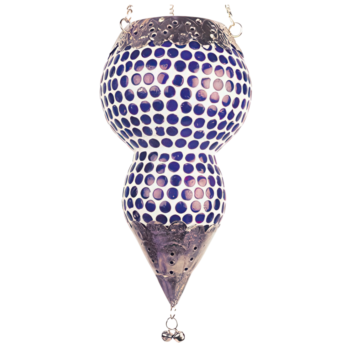 Lampe suspendue en mosaïque orienta box