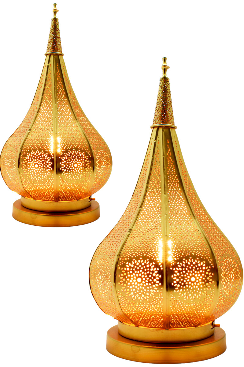 2er Set Orientalische Tischlampe Lampe K box