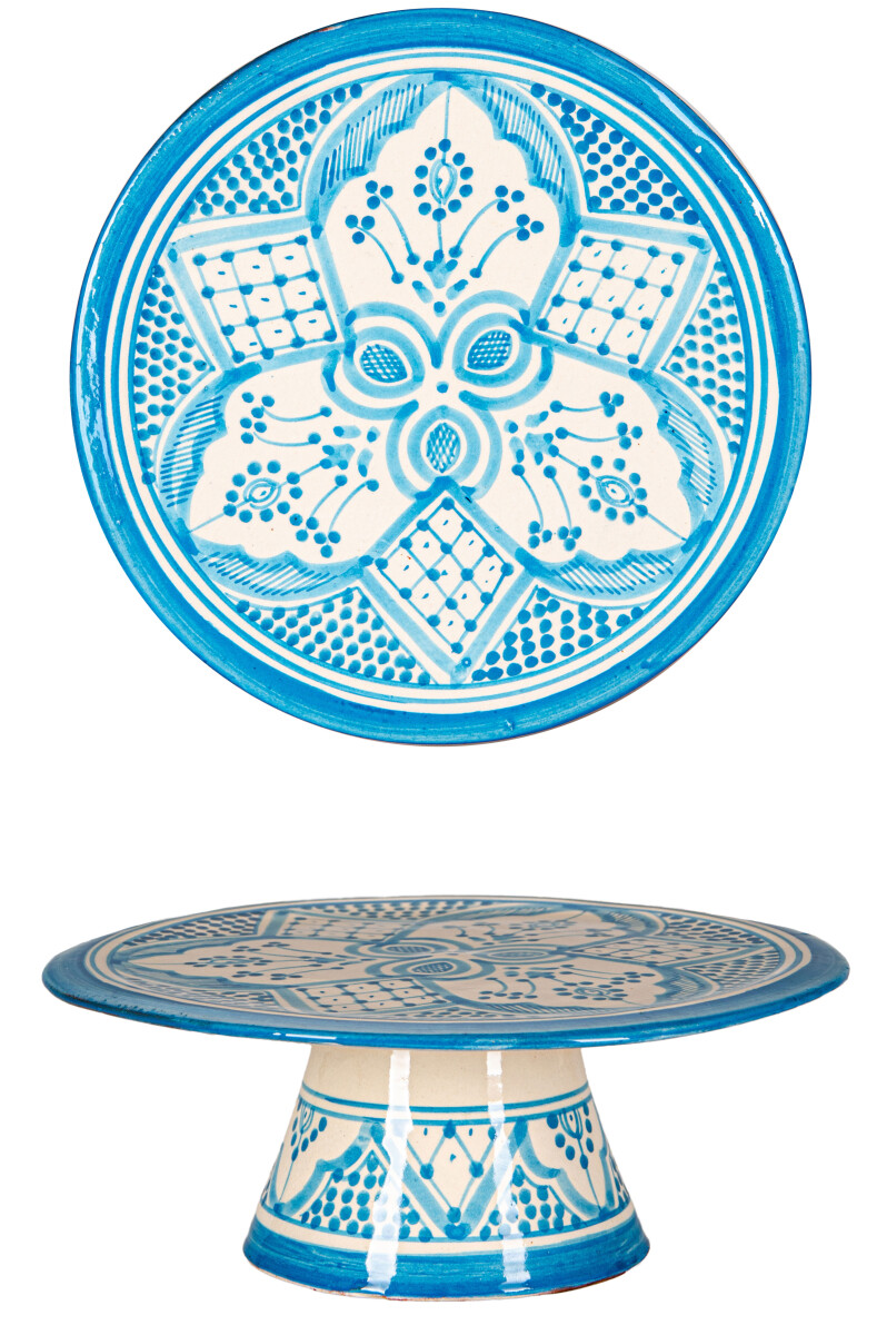 Orientalische Keramik Tortenplatte Torte box