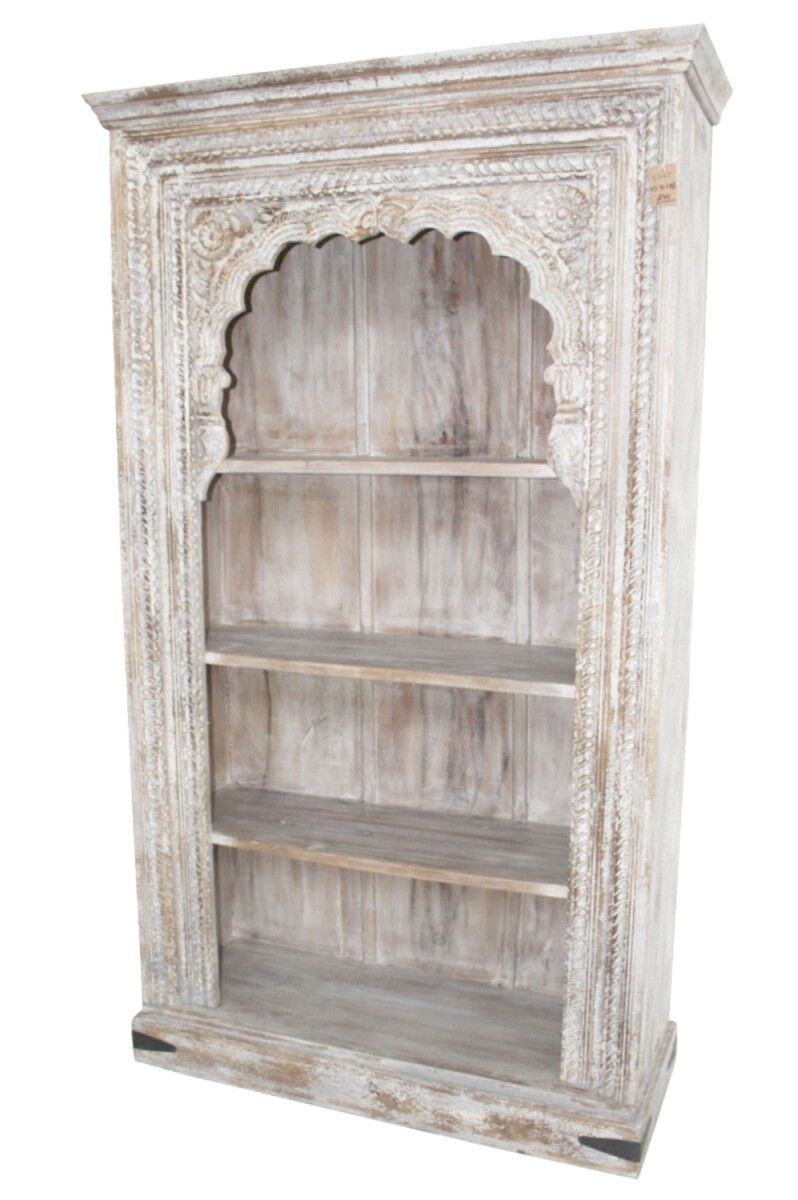 Orientalisches Vintage Regal Bücherregal Antik Massiv M