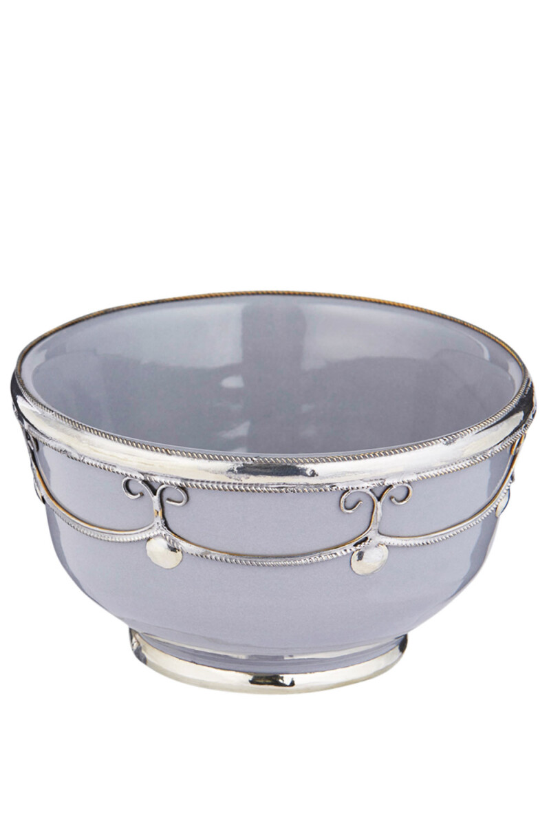 Orientalische Keramik Fingerfood Schale Miranda Grau