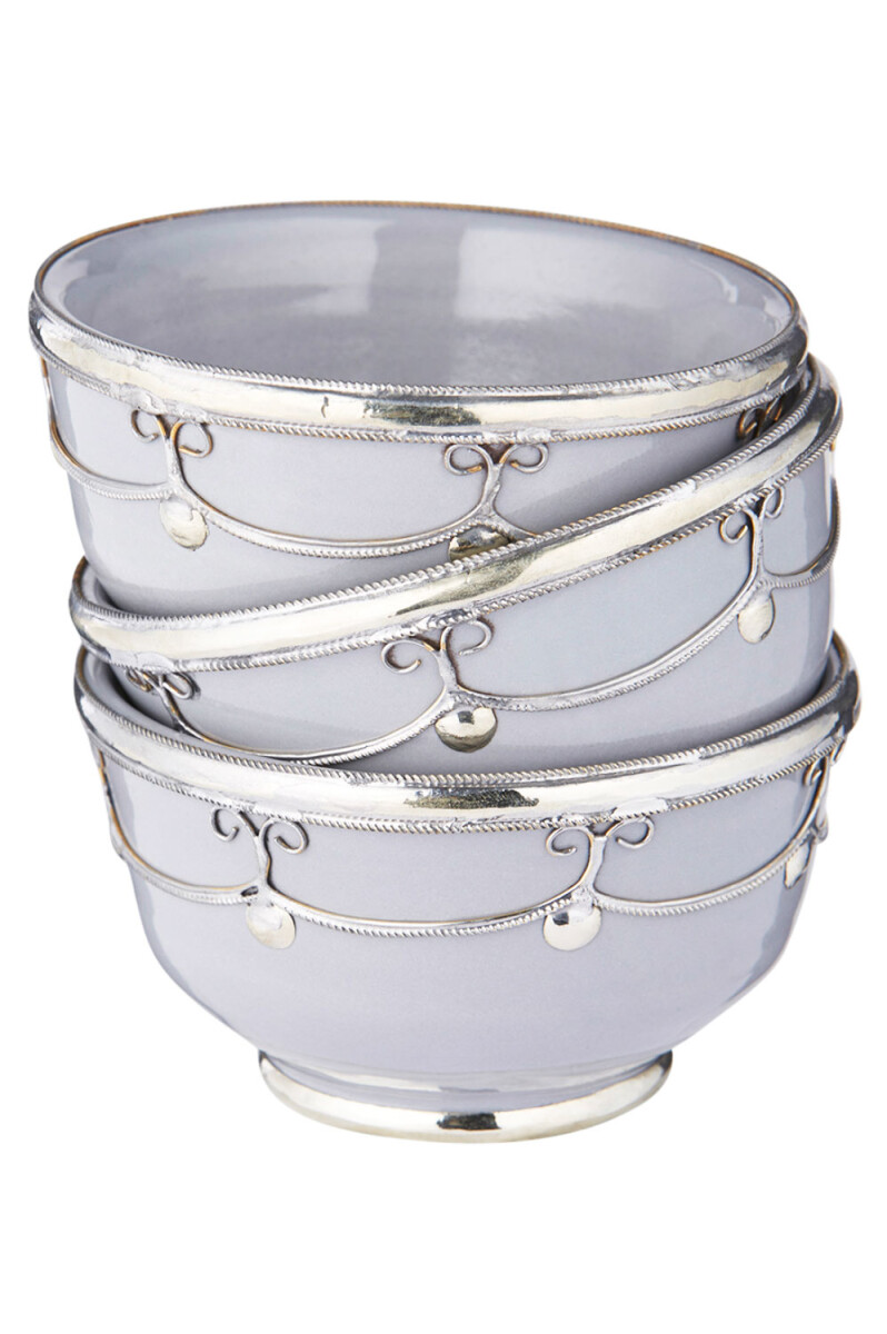 Lot de 3 coupelles à amuse-bouches en céramiqu