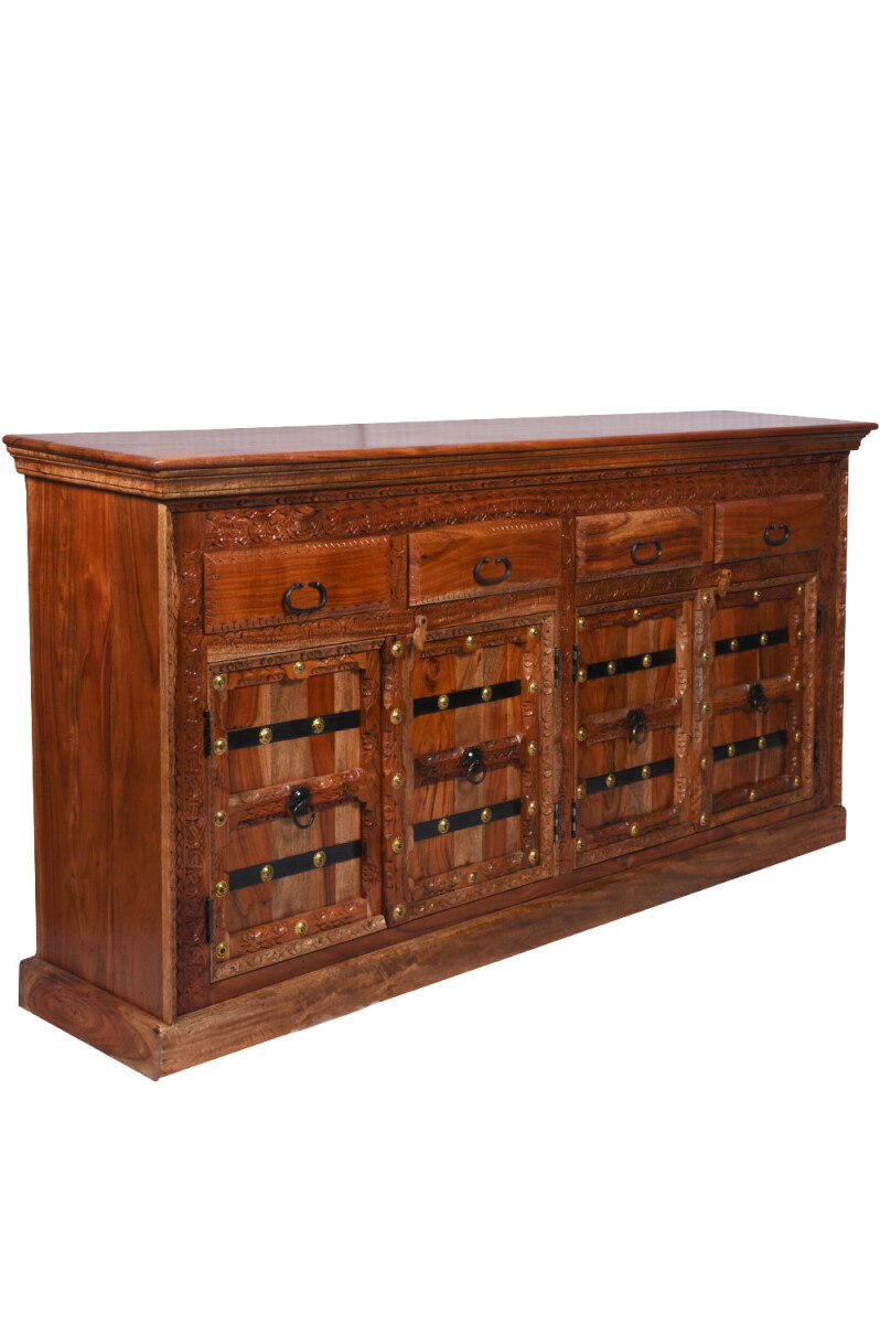 Buffet vintage en bois massif Hurghada box