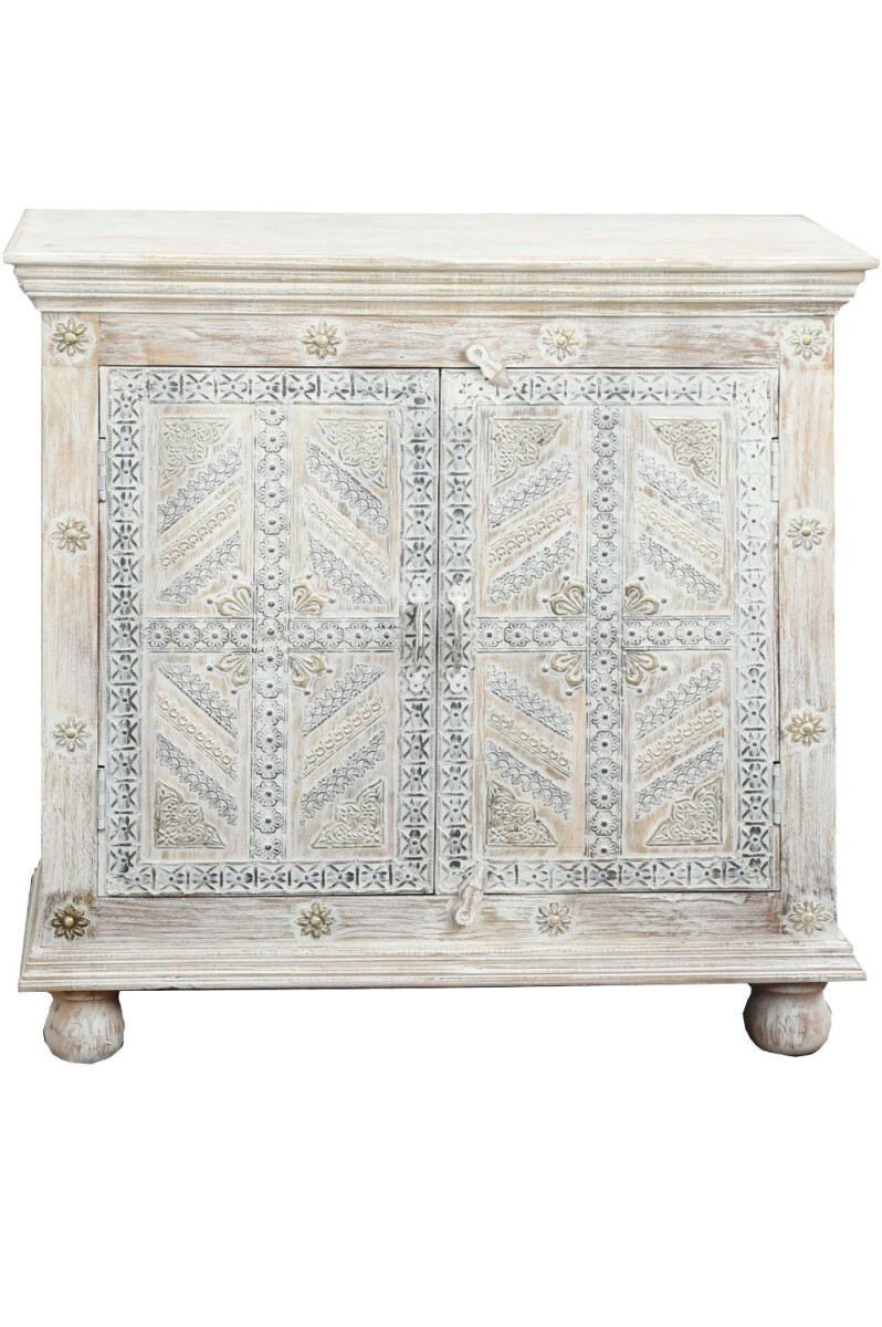 Commode-buffet en bois massif de style o box