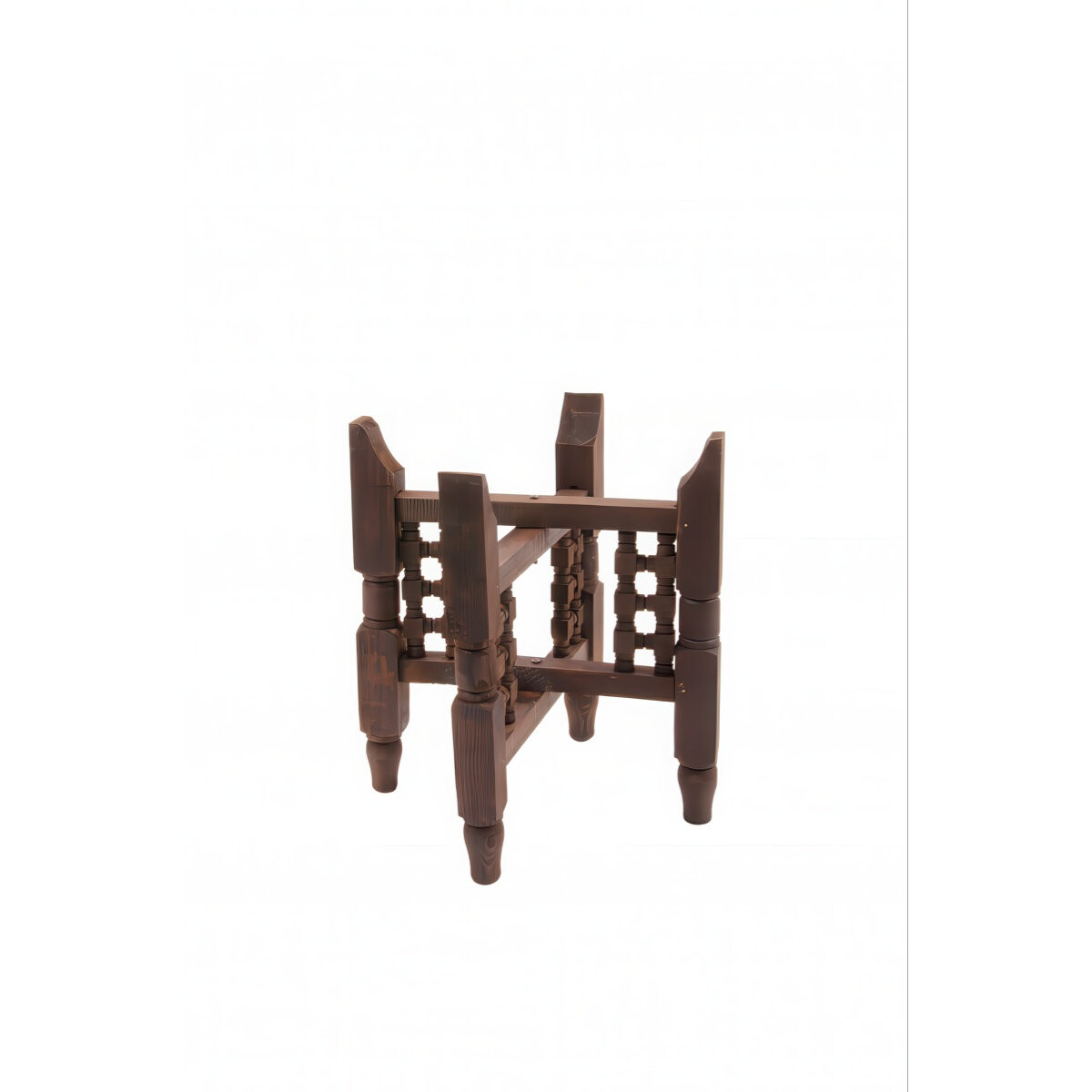 Support en bois Orient pour plateaux de  box