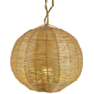 Suspension Willow en raphia 28 cm | Plafonnier de style...