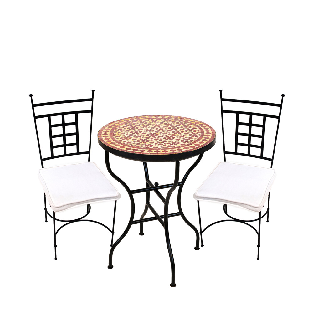 Lot de 3 chaises de bistrot style m&eacu box
