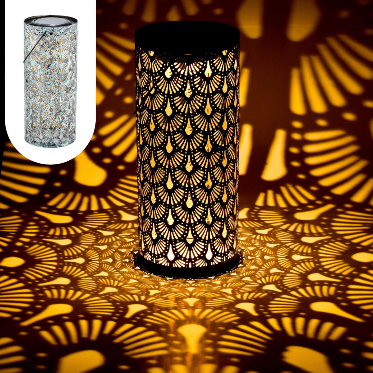 Orientalische Solarlaterne Solar Laterne box