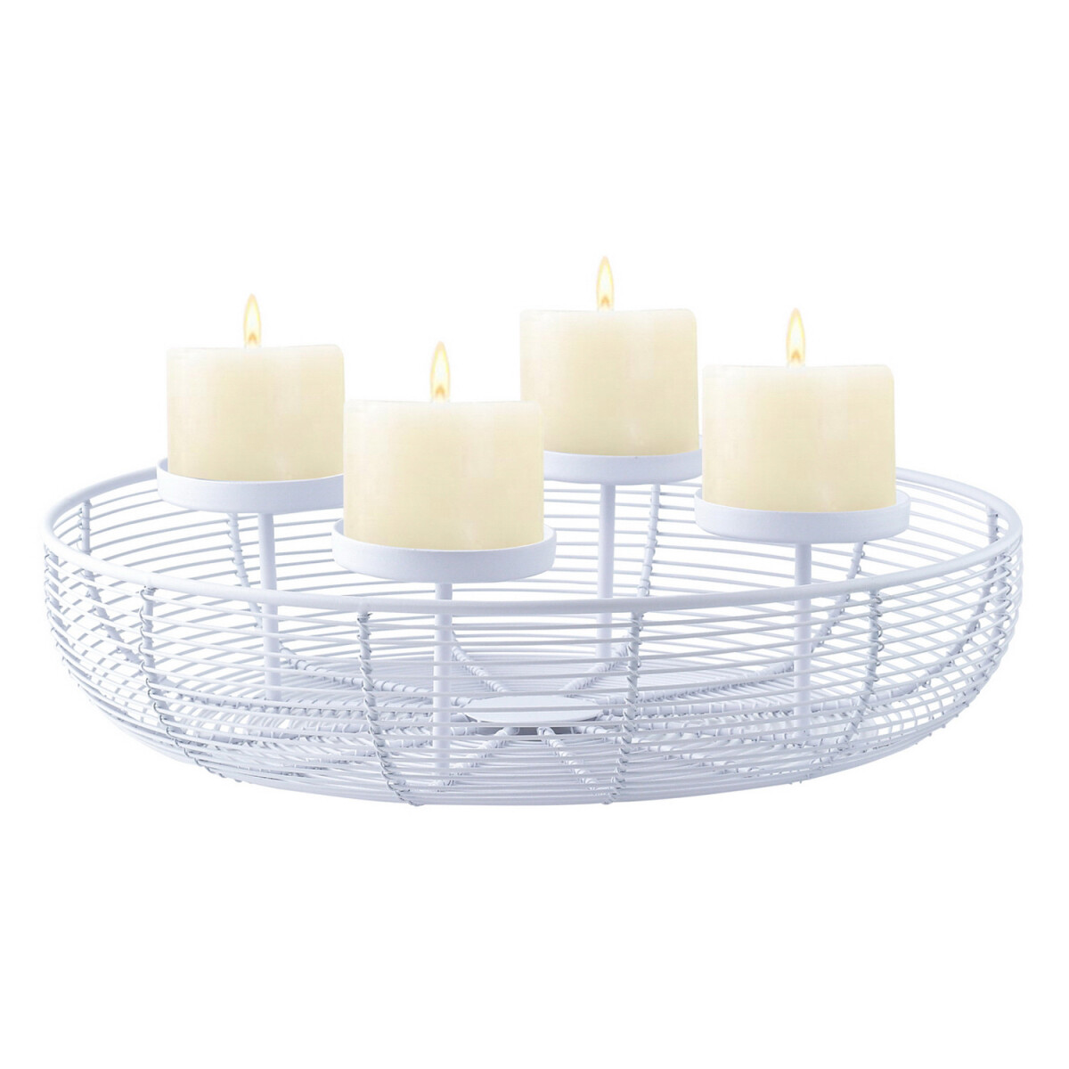 Bougeoir moderne en forme de couronne de box