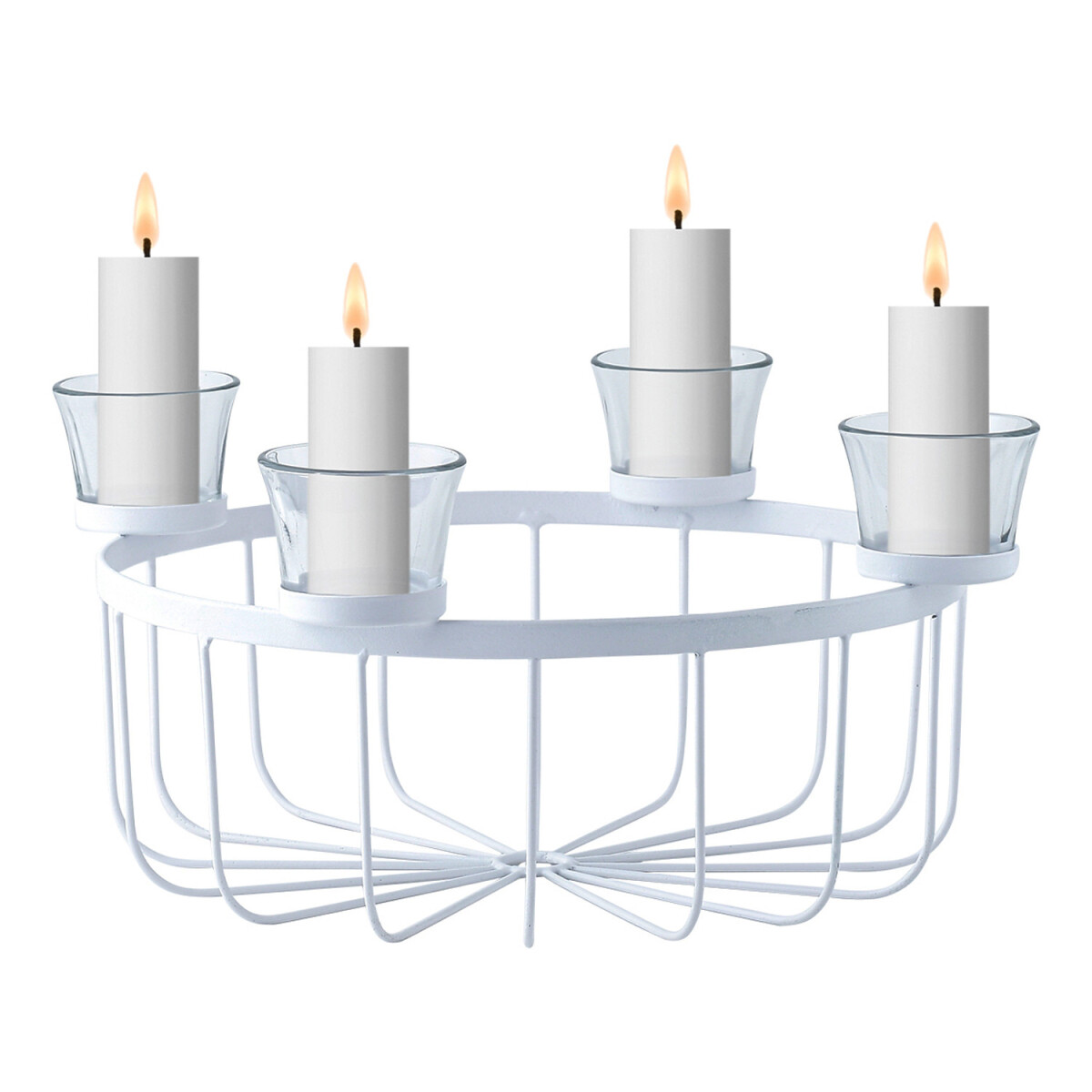Bougeoir moderne pour couronne de lAvent box