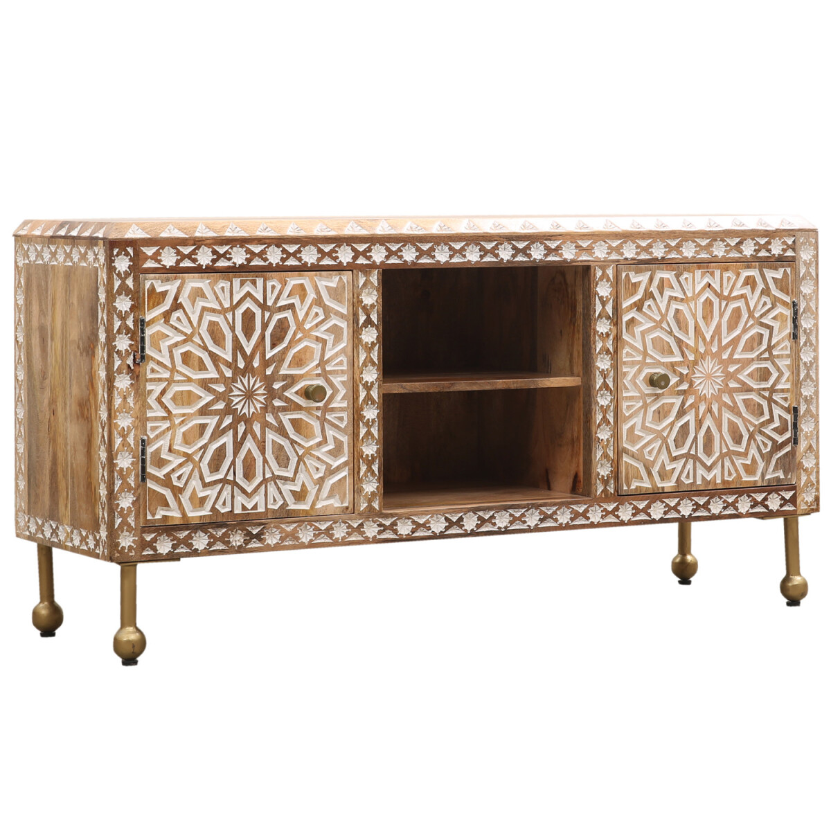 Boho Deko Lowboard TV Schrank Ibrar