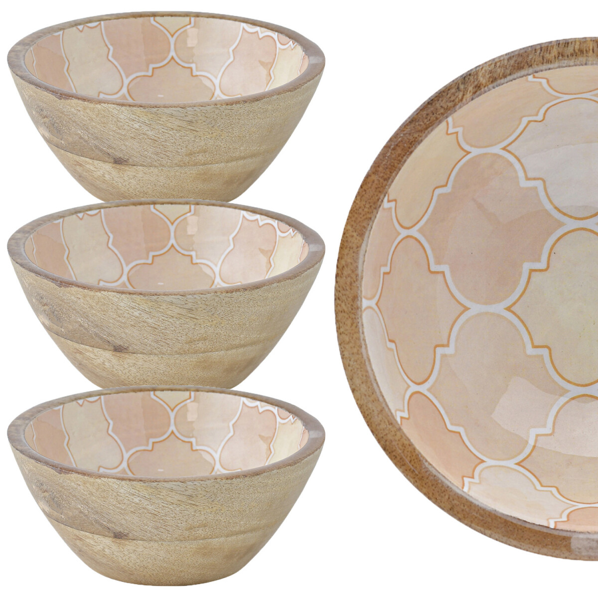 3er Set Schale Schmuckschale Schlüsselschale Kesse -1-