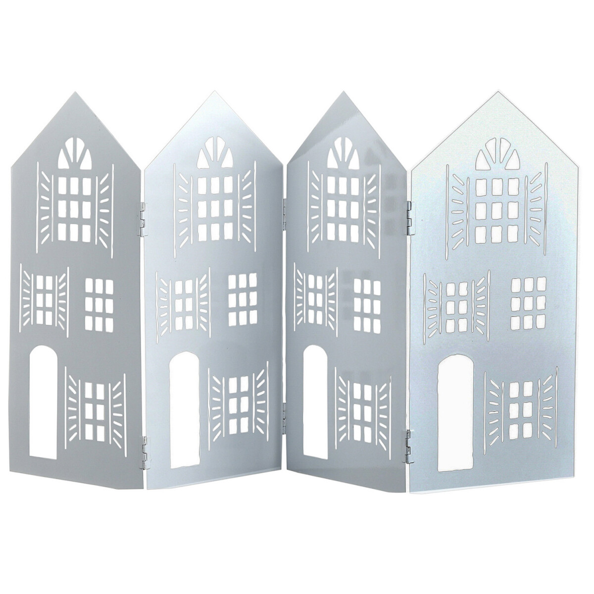 Häuserzeile Aufsteller Lichthaus Weihnachtsdeko Dobli W