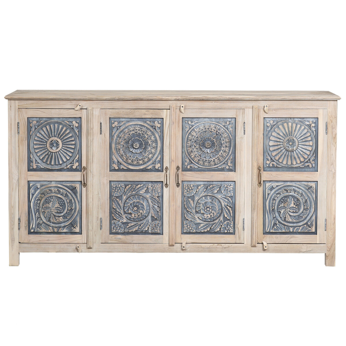 Exklusives Sideboard Abelina – Handgefertigt aus Teakh