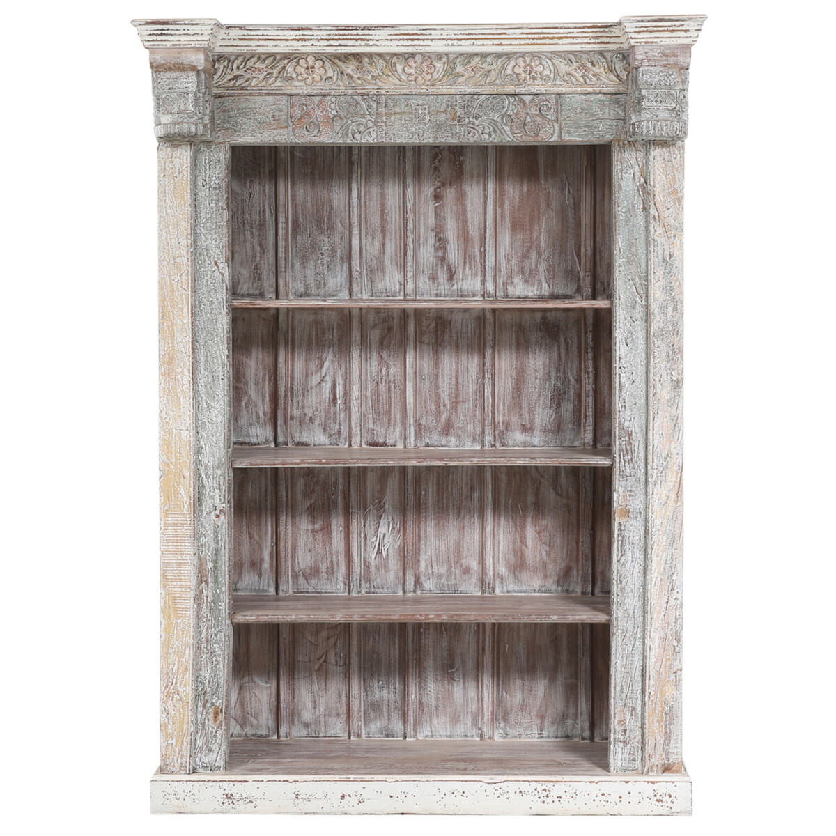 Muster 152 Regal &ndash; Massivholz, 206 cm Vintage...