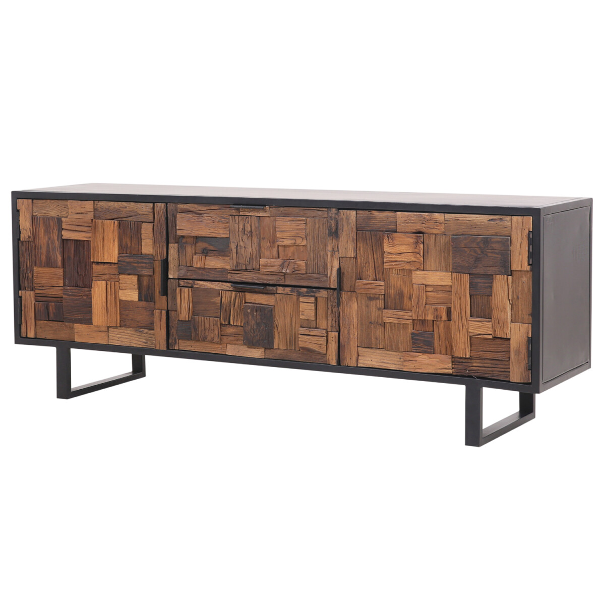 Meuble bas Adaline – Bois massif e box
