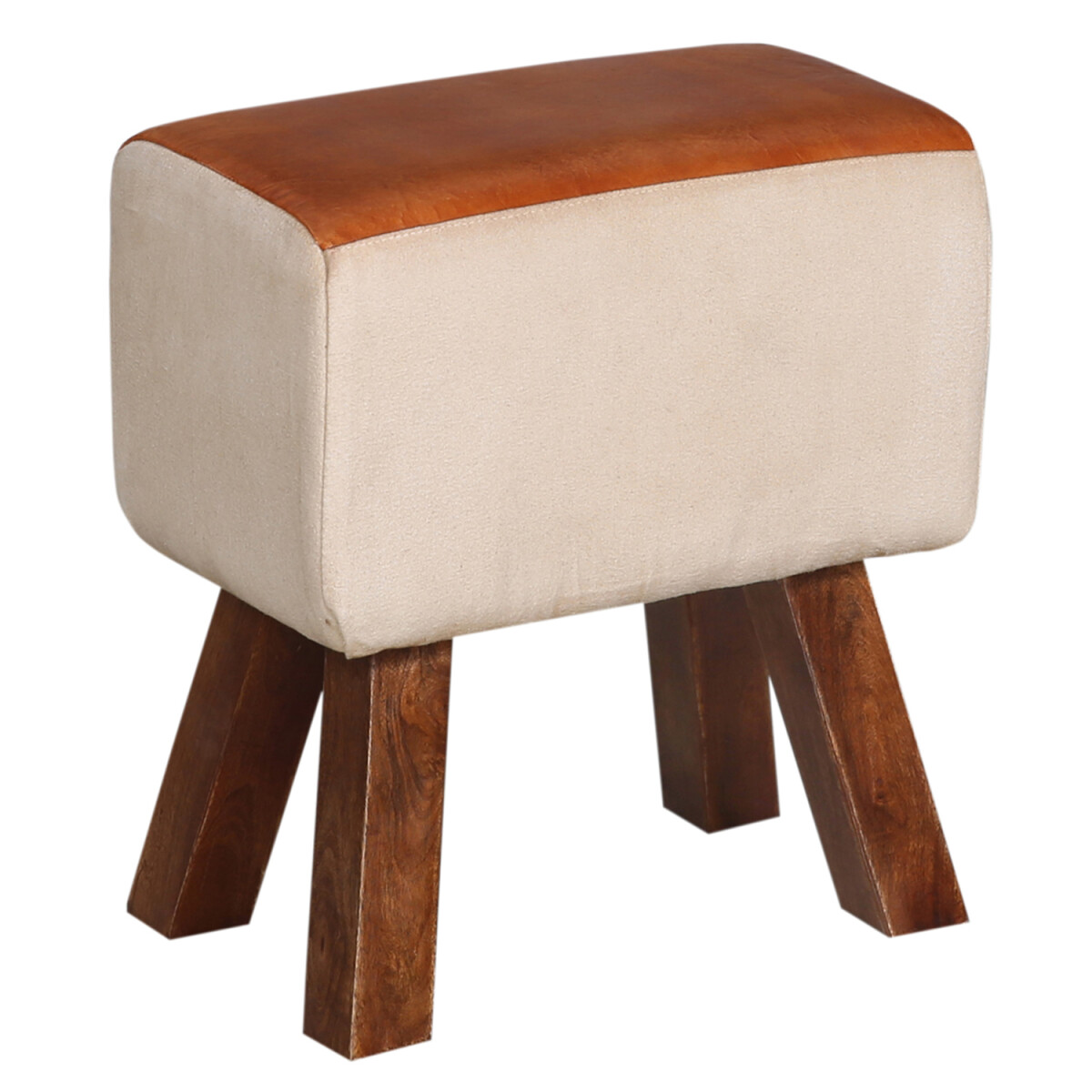 Hocker Adeon 45 cm – Leder Patchwo box