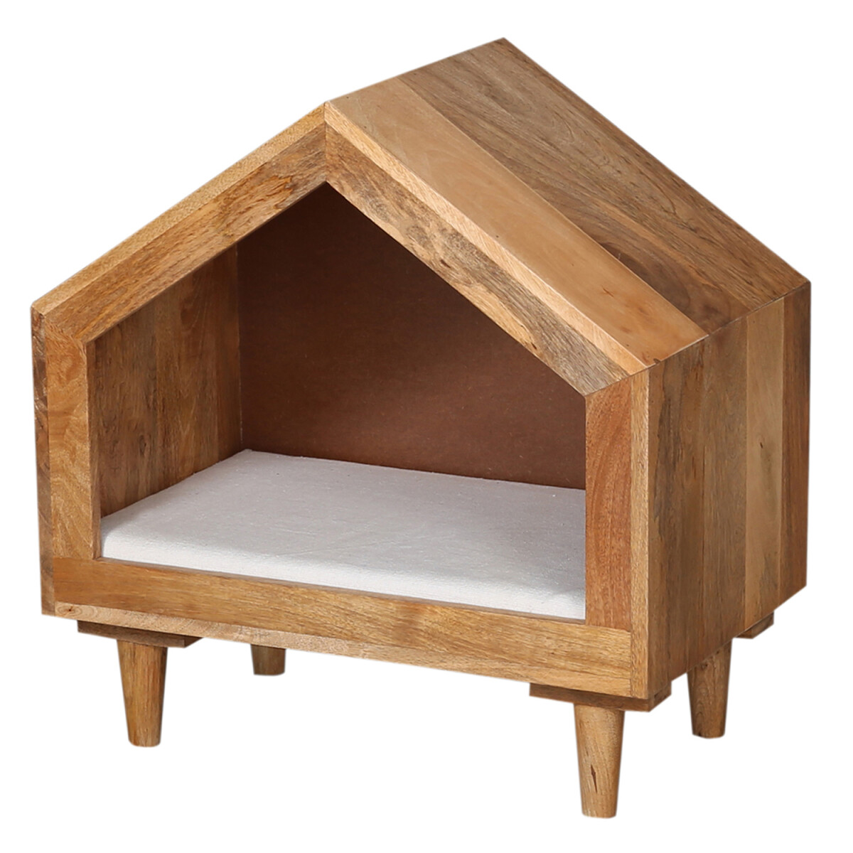 Hundebett Adiara 58cm - Designer Haustierbett aus Massivholz
