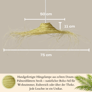 Suspension Mayari | Lampe suspendue bohème en...