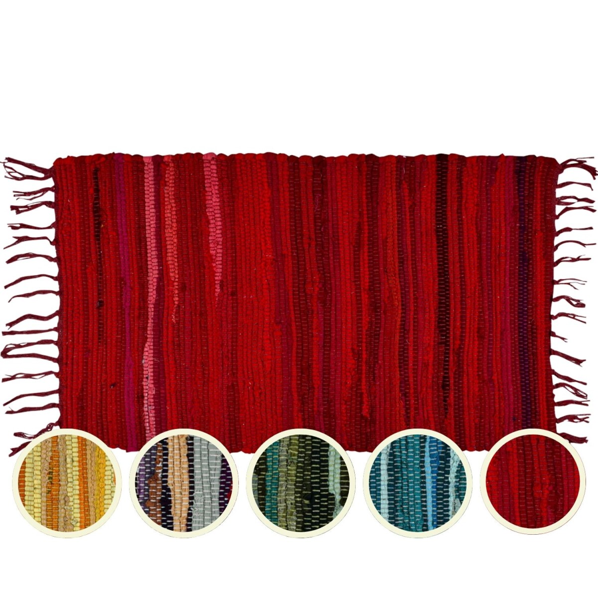 Tapis Callum rouge 90 × 50 cm | Ta box