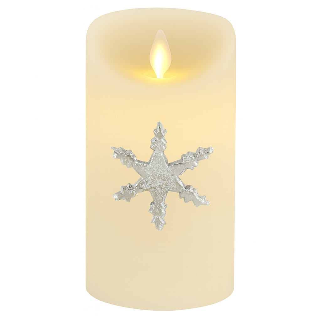 Kerzenpin Caloge D 6cm Silber | Boho Vin box