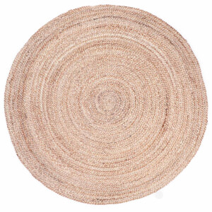Tapis rond en jute tressé Abril 100 cm