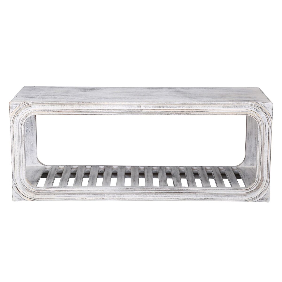 Sitzbank Absalon 114cm | Antike Holzbank im Vintage Landhaus