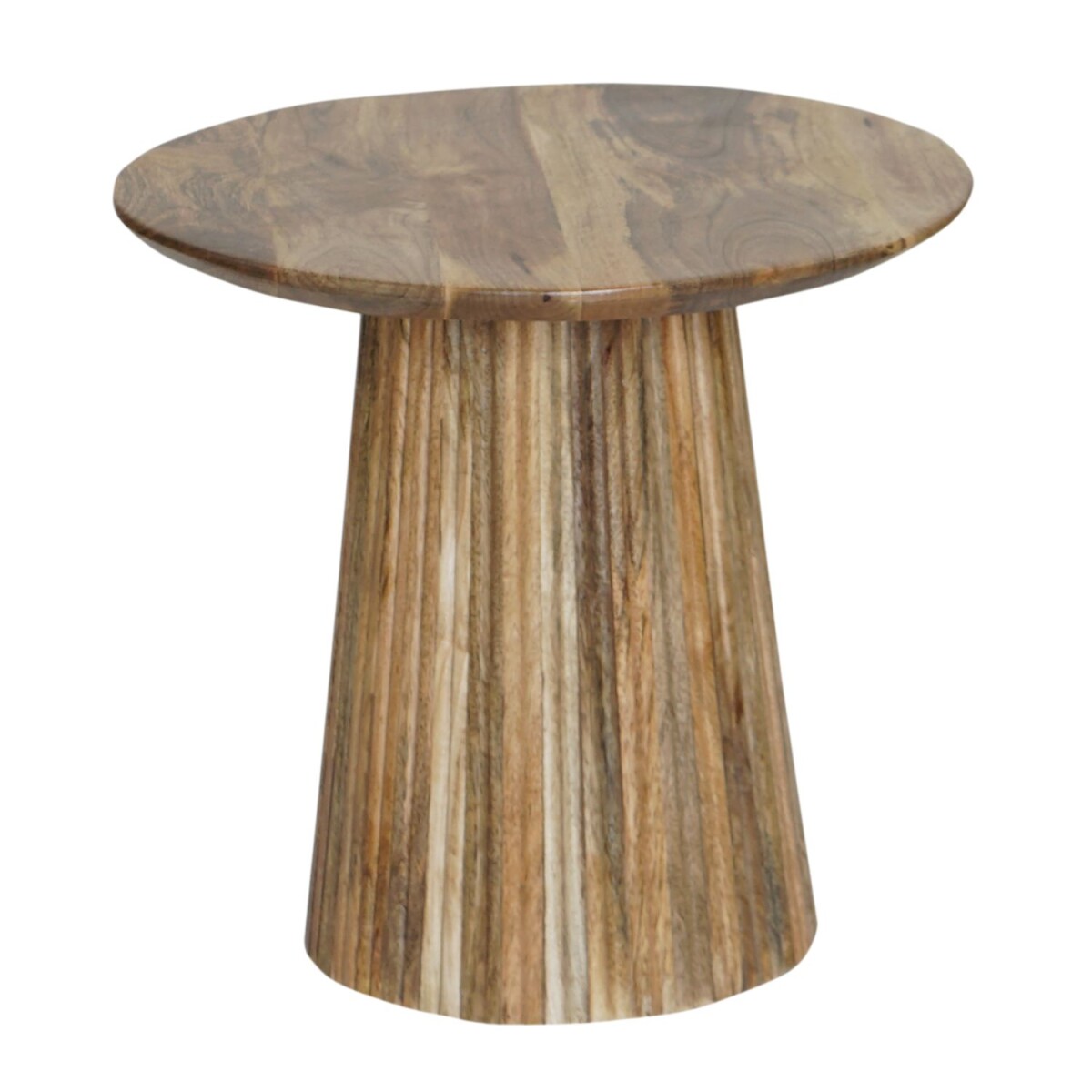 Beistelltisch Adisra 50cm Mangoholz rund box